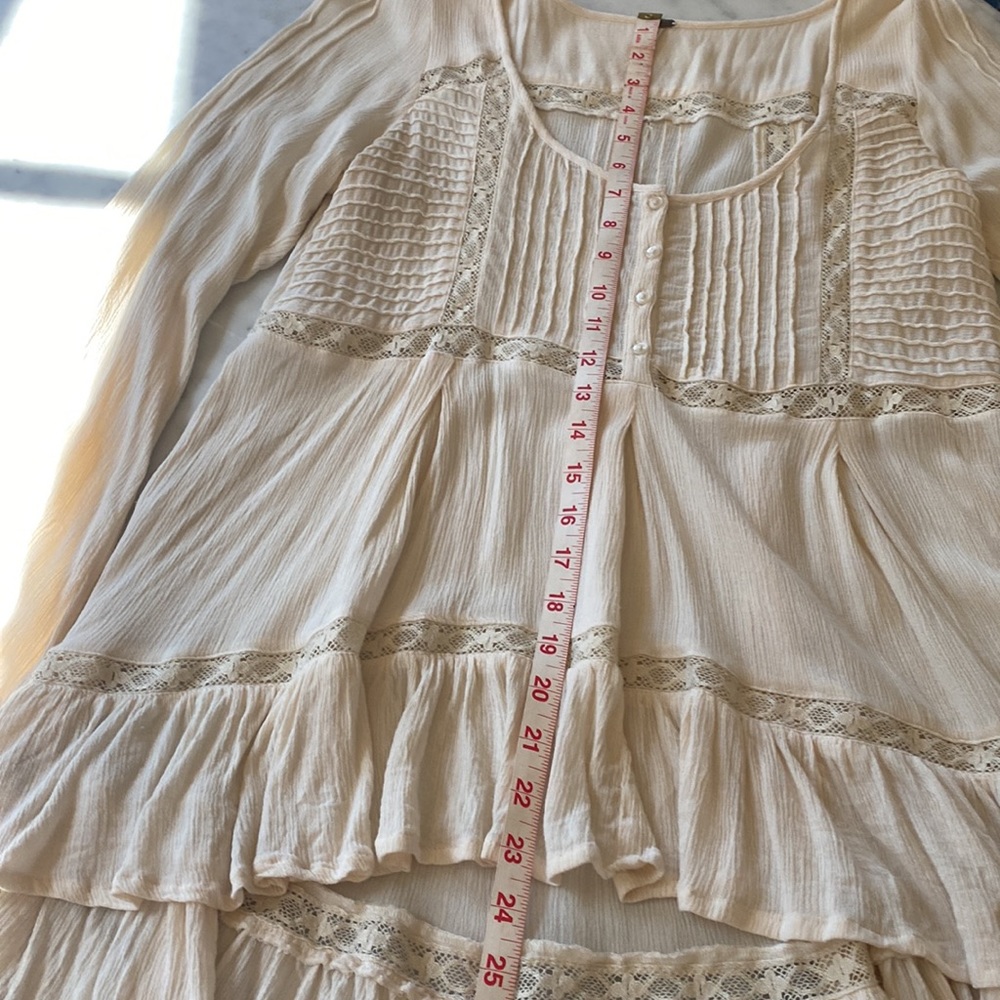 Free People, Flowy Long Sleeve Top. Sz.SM - Picture 4 of 7